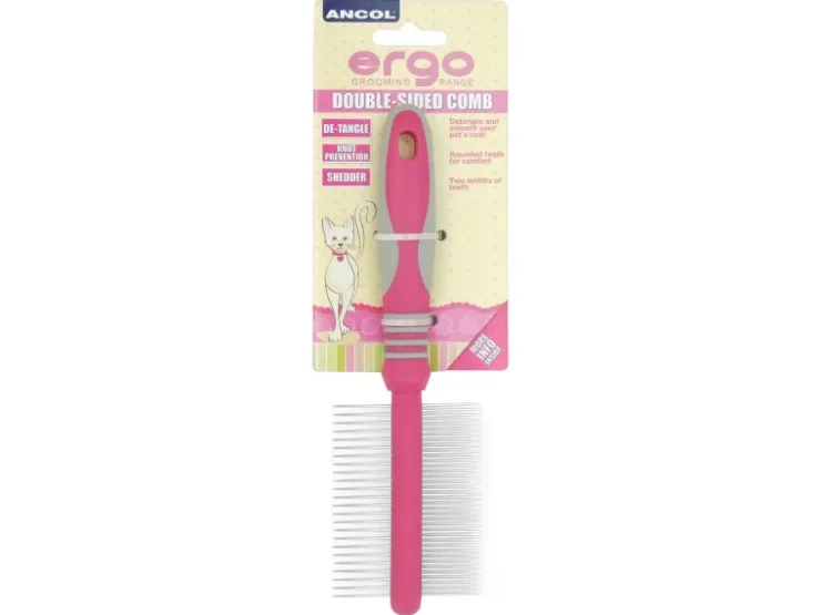 USPCA ANCOL ERGO CAT DOUBLE SIDE COMB