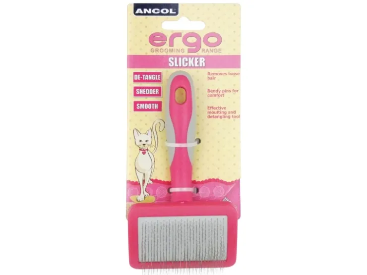 USPCA ANCOL ERGO CAT SLICKER BRUSH