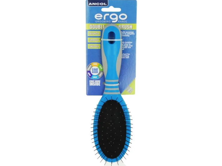 USPCA ANCOL ERGO DELUXE DOUBLE BRUSH