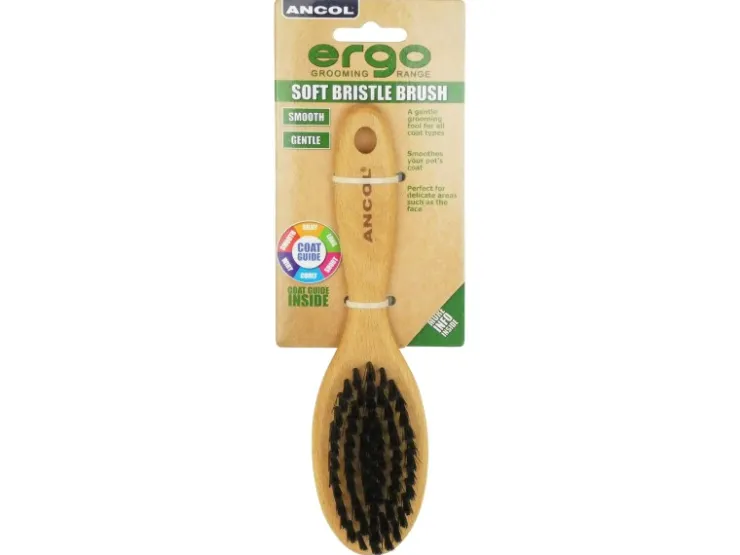 USPCA ANCOL ERGO SOFT BRISTLE BRUSH