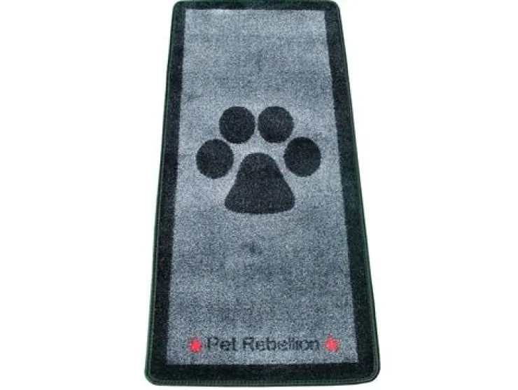 USPCA BLACK BARRIER RUG