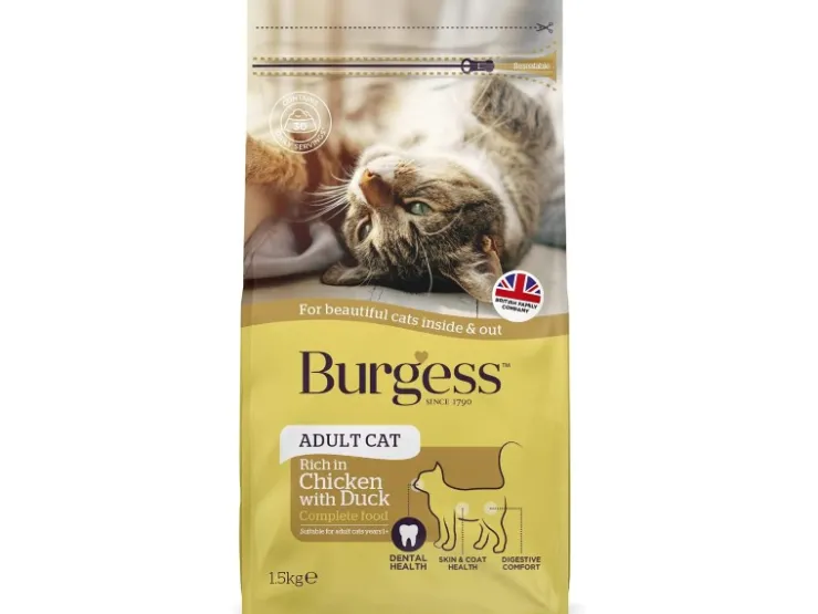 USPCA BURGESS ADULT CHICKEN 1.5KG