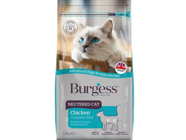 USPCA BURGESS NEUTERED CAT 1.5KG