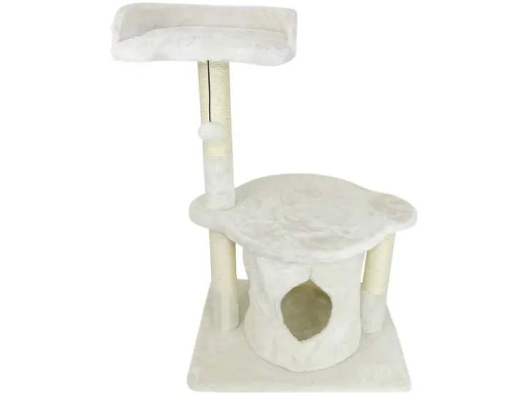 USPCA CAT CONDO SCRATCH POST & CAVE