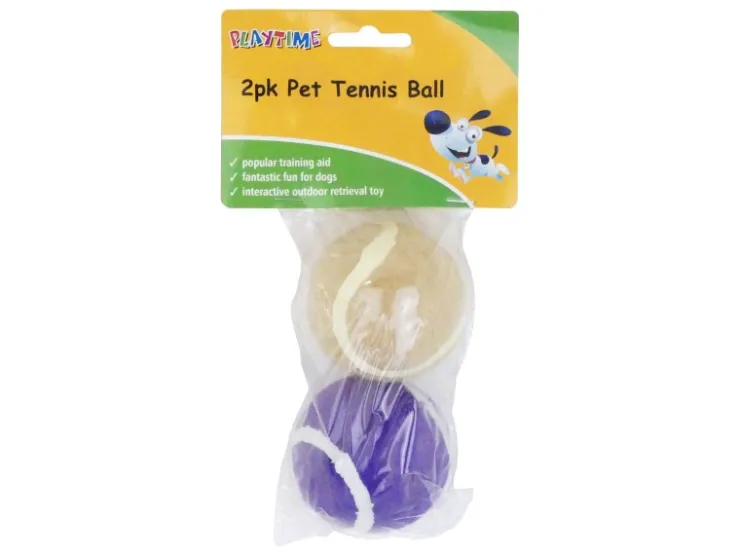 USPCA CHEEKO 2PK TENNIS BALLS