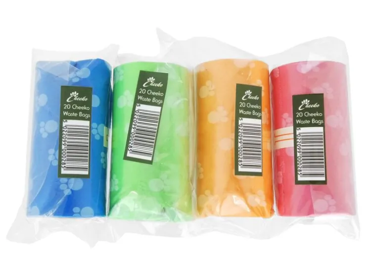 USPCA CHEEKO WASTE BAGS (ASSORTED)