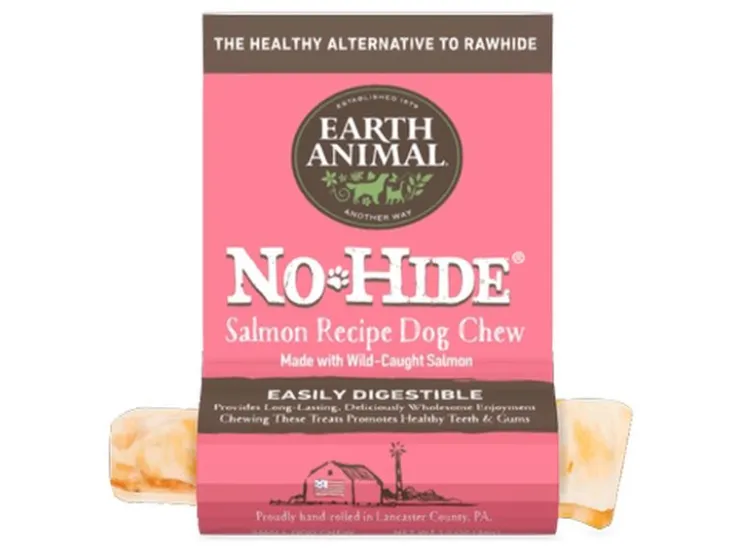 USPCA EARTH ANIMAL NO HIDE SALMON CHEW