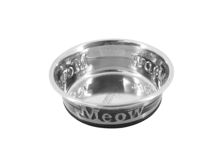 USPCA EMBOSSED S/STEEL  BOWL