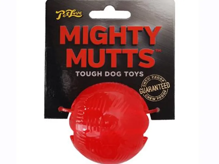 USPCA MIGHTY MUTTS RUBBER BALL