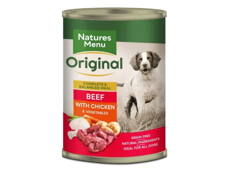 USPCA NATURE’S MENU BEEF WITH CHICKEN TIN