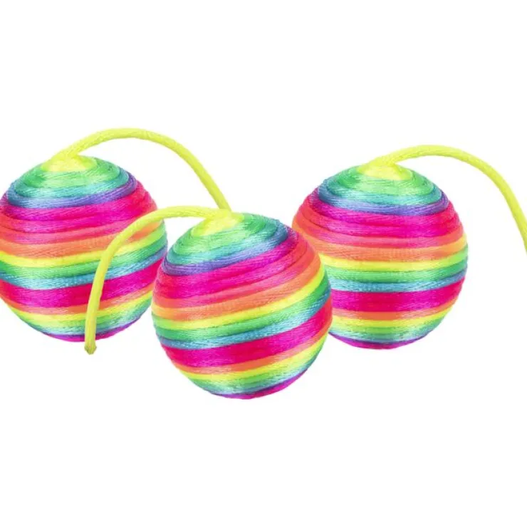 USPCA SET OF FABRIC RATTLE BALLS