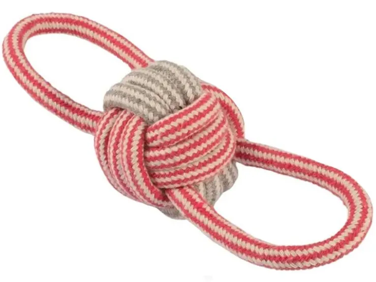 USPCA SMALL BITE ROPE BALL TUG