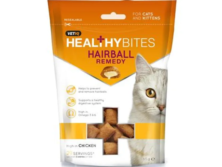 USPCA VETIQ CAT BITES HAIRBALL 65g