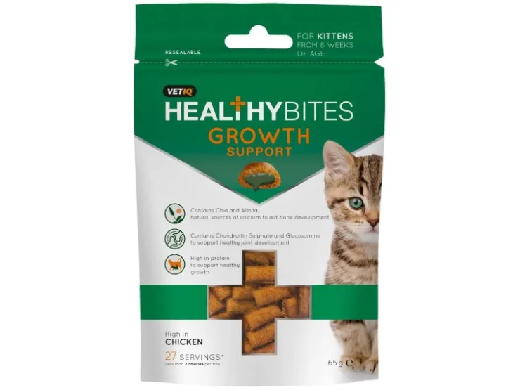 USPCA VETIQ KITTEN BITES GROWTH SUPPORT 65g